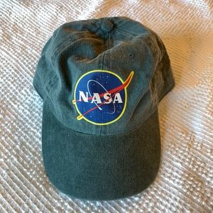 Green NASA baseball cap